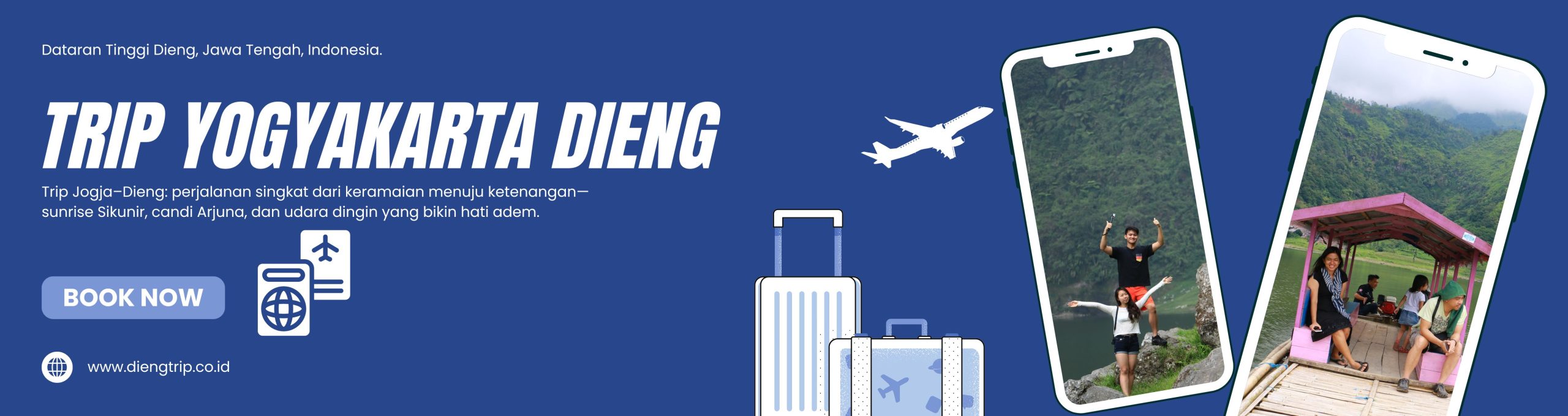Paket Wisata Dieng dari Jogja