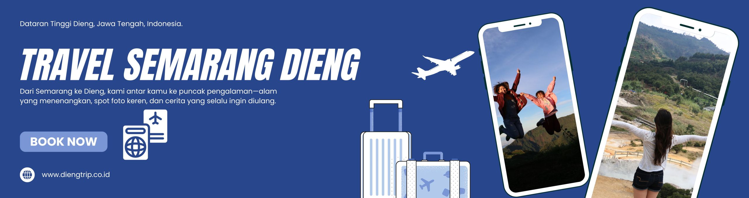 Paket wisata Dieng dari Semarang
