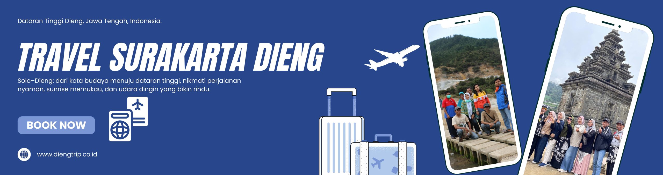 Paket Wisata Dieng dari Solo